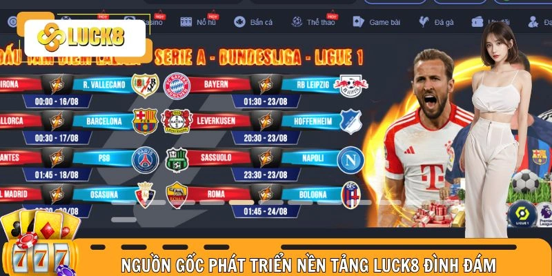 Nguồn gốc phát triển nền tảng LUCK8 đình đám 